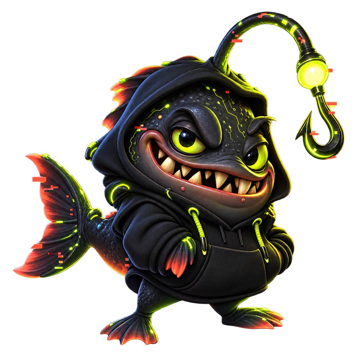 DirtyPhish mascot